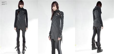 Woman Aw13 High Frequency Wearing All Black Fashion Women