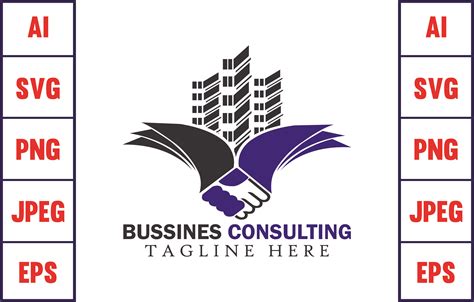 Business Consulting Logo Design Graphic by akashpakhi82 · Creative Fabrica