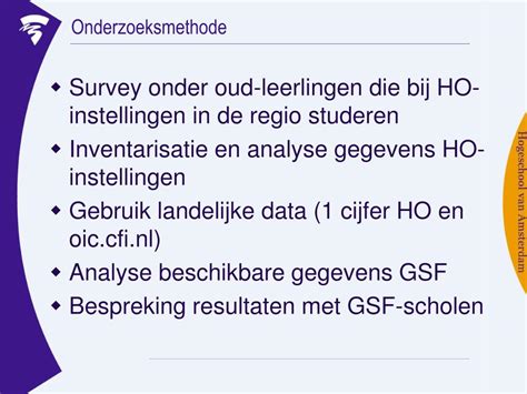 Ppt Samenwerking Wo En Hbo Bij Aansluitingsonderzoek V Ho Powerpoint