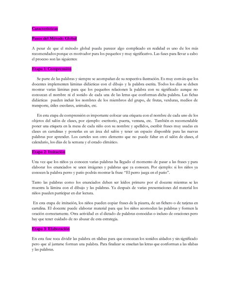 I Unidad Didactica De La Lectoescritura PDF