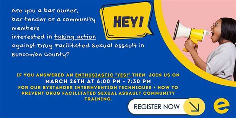 Drug Facilitated Sexual Assault Bystander Intervention Techniques