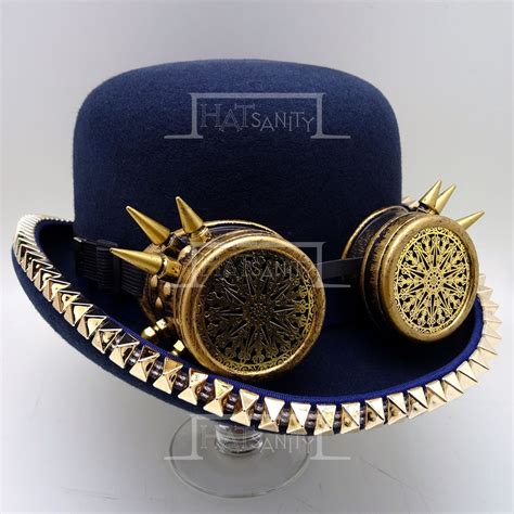 Steampunk Nude Hat For DIY Retro Wool Felt Bowler Top Hat Etsy