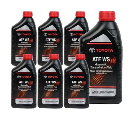 Quart Genuine Toyota Atf Ws Automatic Transmission Oil Fluid