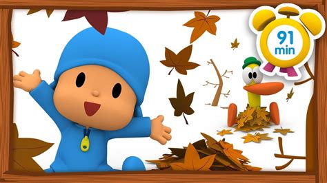 POCOYO In ENGLISH First Day Of Autumn 91 Min Full Episodes