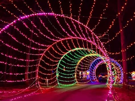 Holiday Fun at Land of Illusion Christmas Glow in Middletown, Ohio