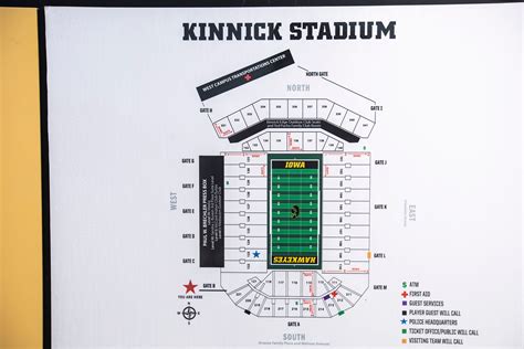 Kinnick Stadium Seating Chart Cabinets Matttroy