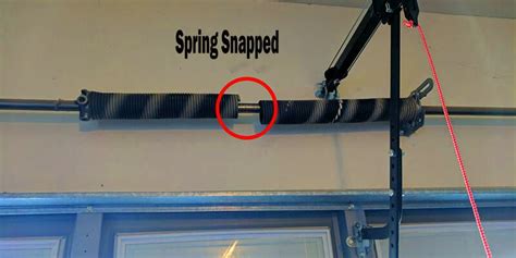 Expert Advice For When Your Garage Door Spring Snaps