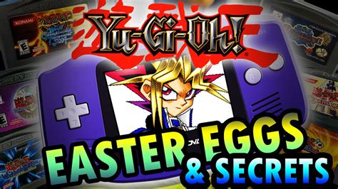 Yu Gi Oh Gameboy Advance Easter Eggs Secrets Eternal Duelist Soul