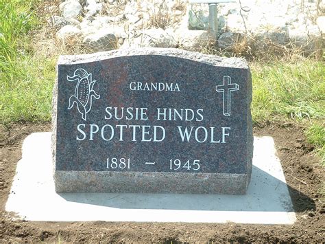 Susie Hinds Spotted Wolf 1882 1945 Mémorial Find a Grave