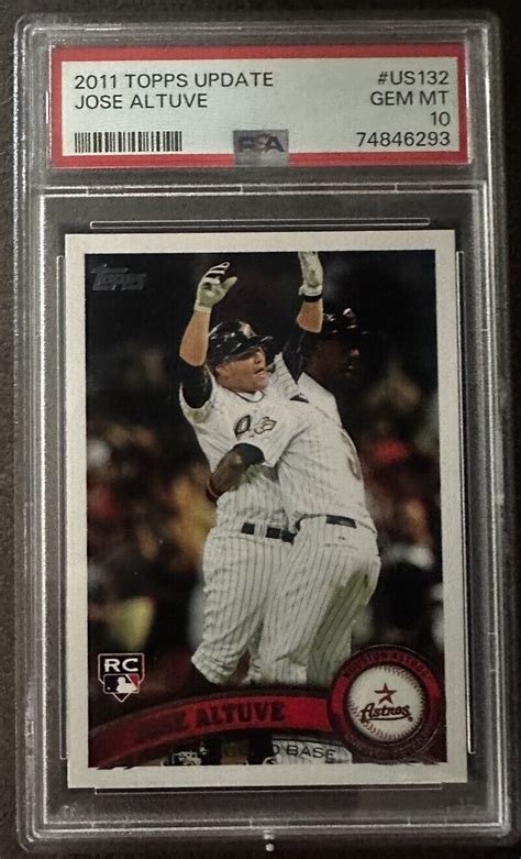 Jose Altuve Topps Update Us Base Psa Price Guide Sports