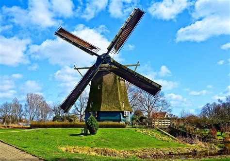 Nederlandse Windmolen - online puzzel