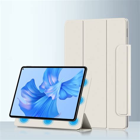 Ultra Thin Kickstand Function Flip PU Leather Smart Magnetic Tablet