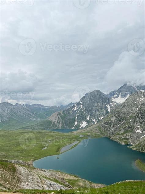 Summit At The Peak Of Himalayas Mountain In Kashmir Great Lakes