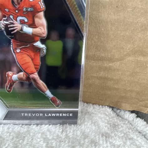 Panini Prizm Draft Picks Trevor Lawrence Argent Recrue Prizm