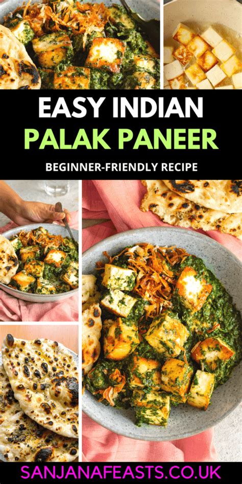 Palak Paneer Recipe Easy Beginner Friendly Indian Curry Recipes