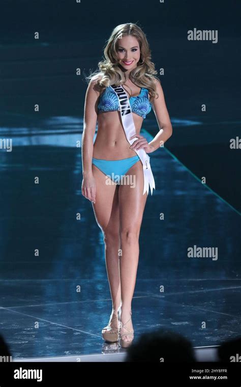 Miss Bolivia Romina Rocamonje Takes Part In The Miss Universe