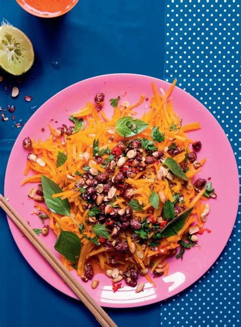 Pumpkin Salad With Sugared Garlic Peanuts Cuisine Magazine From New