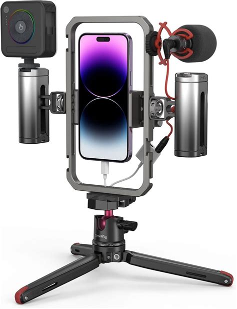 Smallrig All In One Video Ultra Kit Cellphone Video Vlogging Rig W