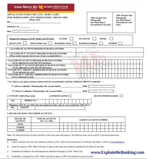 Pin On Bank Form Download Pdf