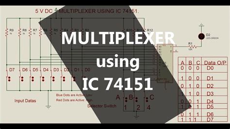 74150 Multiplexer Circuit Diagram