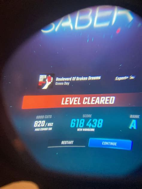 I Did My First Expert Song Rbeatsaber