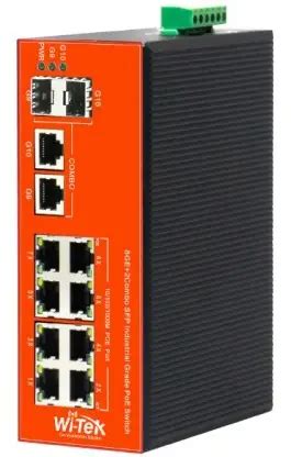 Wi Tek Wi Ps Gf I Industrial Hardened Poe Switch Installation Guide