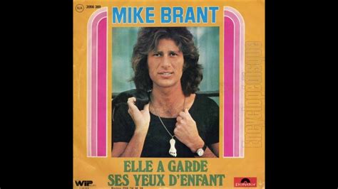 Mike Brant Elle A Gard Ses Yeux D Enfant Youtube