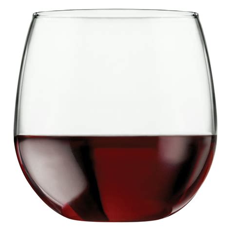 Libbey Glassware Stemless Red Wine Glasses 4 Count