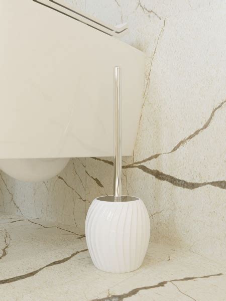 Ершик для унитаза Аквалиния, белый, 1 шт - купить по выгодной цене в ...