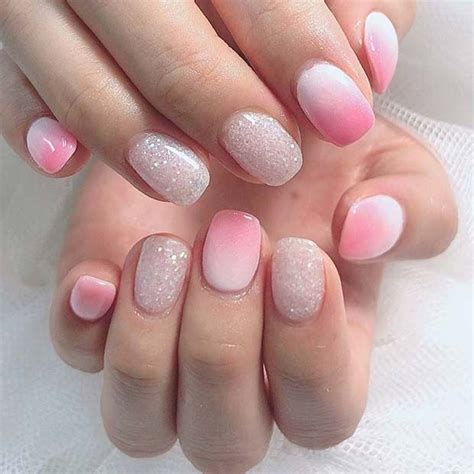 Ways To Wear Pink And White Ombre Nails Stayglam Stayglam Coffin