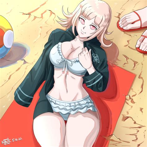 Rule 34 Bikini Bikini Bottom Bikini Top Breasts Danganronpa Danganronpa 2 Goodbye Despair