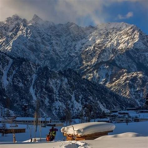 Photo Hussain Ali The Charming View Of Bhuyu Village Kalam Swat