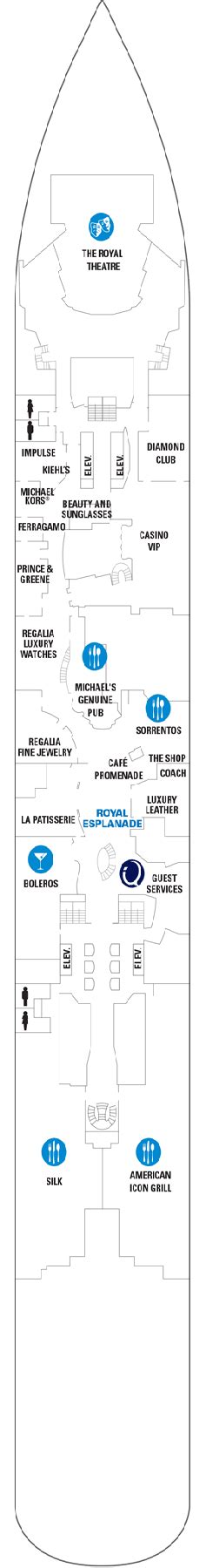 Quantum Of The Seas Deck Plans Royal Caribbean International Quantum