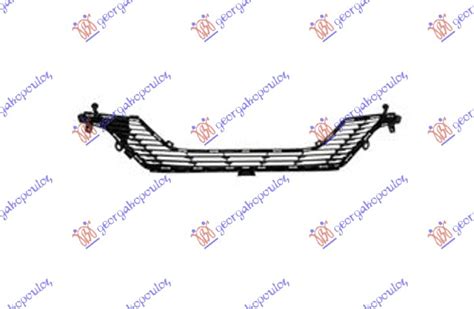 Centralna Resetka Prednjeg Branika Peugeot