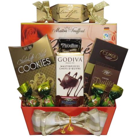 Montreal Chocolate Gift Baskets Montpetit Creations Paniers Cadeaux