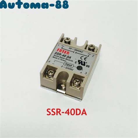 Jual Fotek Ssr Ssr Da Solid State Relay Contact A Input Dc V