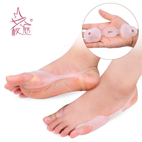 Pair Silicone Correction Tape Hallux Valgus Orthopedic Toe Separators