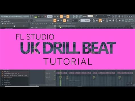 How To Make Uk Drill Beat In Fl Studio Fl Studio Tutorial Uk