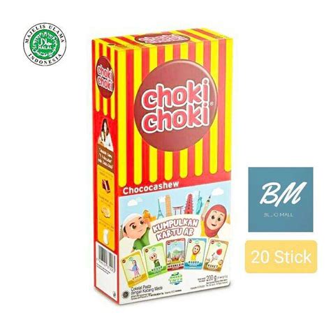 Jual CHOKI CHOKI Chococashew Box Isi 20 Stick 10 Gram Di Seller Billio