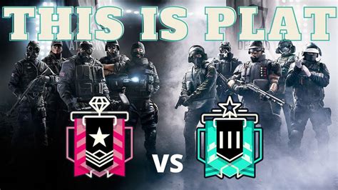 What Platinum Rank In Rainbow Six Siege Is Really Like Toe Gaming