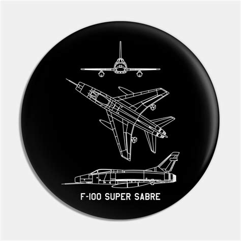 F-100 Super Sabre American Jet Aircraft Blueprints - F 100 Super Sabre ...