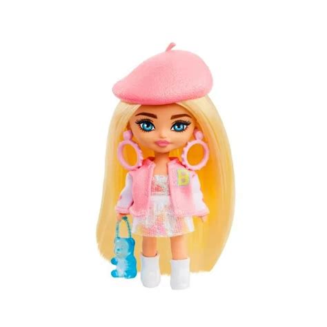 Mattel Lalka Barbie Extra Mini Minis R Owa Bejsbol Wka Wyspaszkrabow Pl