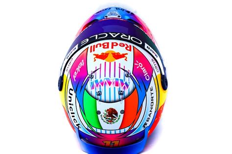 Color Sabor Y México Así Es El Casco De Checo Pérez Para Miami E