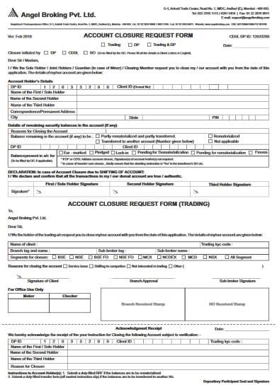 How To Close Demat Account Online Of 5paisa Upstox And Angel Broking