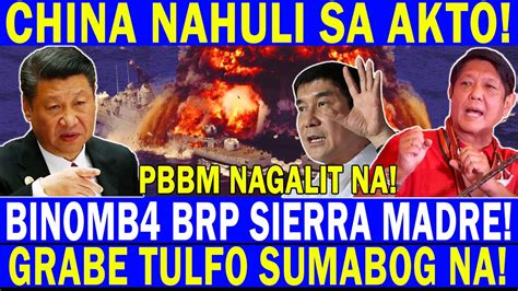 CHINA HULI SA AKTO GRABE PRES BBM NAGALIT NA BINOMB4 BRP SIERRA