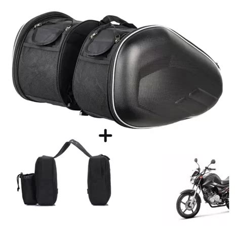 Alforge Para Motos 58l Lateral Universal Mala Tanque Moto