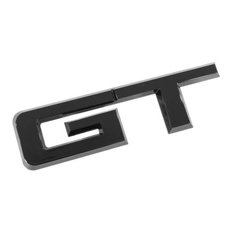 Upr Mustang Mustang Gt Trunk Emblem Gloss Black 15 20