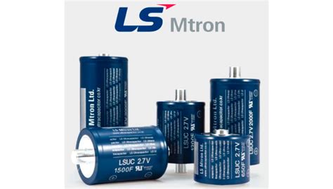 Ls Mtron Anuncia El Lanzamiento Del Nuevo Modelo De Supercondensador