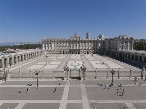 4 vistas panorámicas del Palacio Real Mirador Madrid Miradores