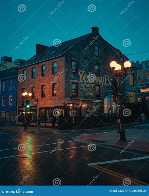 YellowBelly Brewery at Night, St. Johns, Newfoundland and Labrador